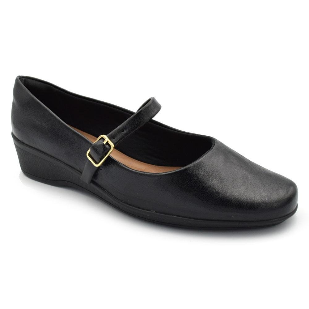 Sapatilha Mary Jane Feminina Comfortflex