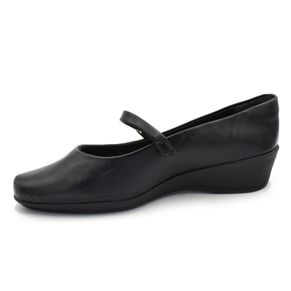 Sapatilha Mary Jane Feminina Comfortflex Preto 5