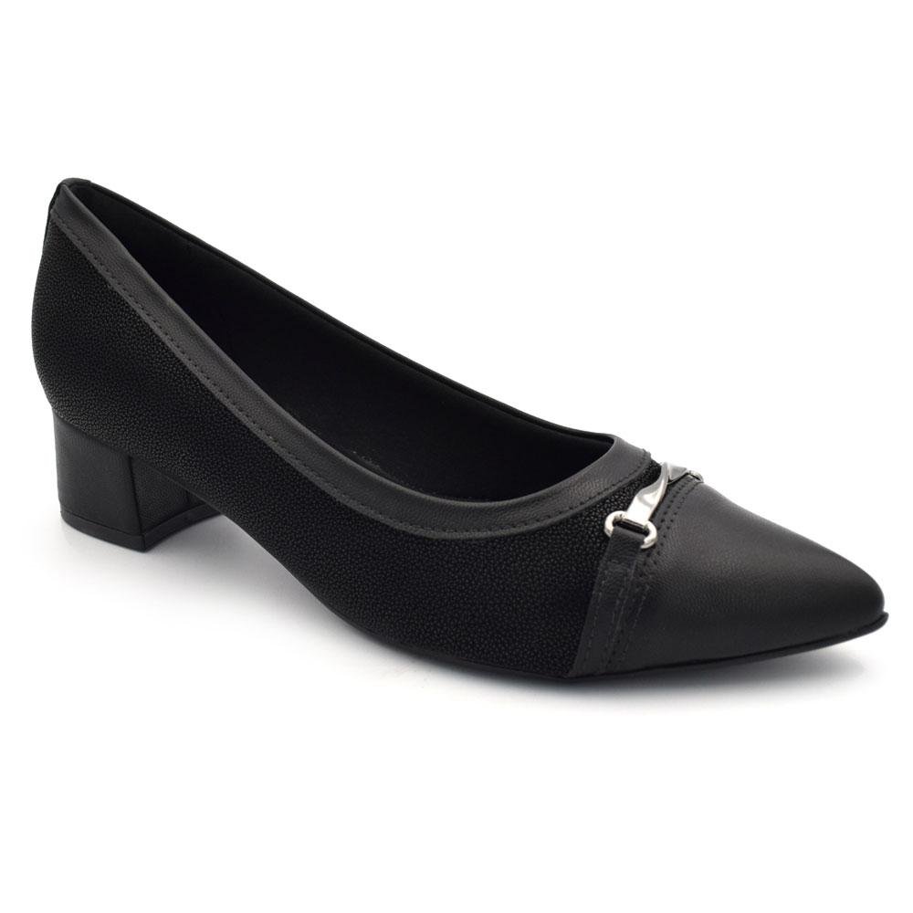 Scarpin de Salto Bloco Feminino Piccadilly 739099