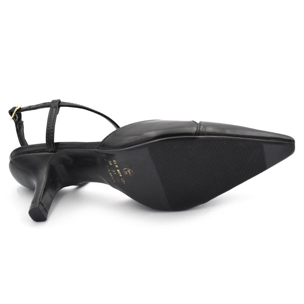 Scarpin Slingback Feminino Suzzara 6301-03 Preto 7