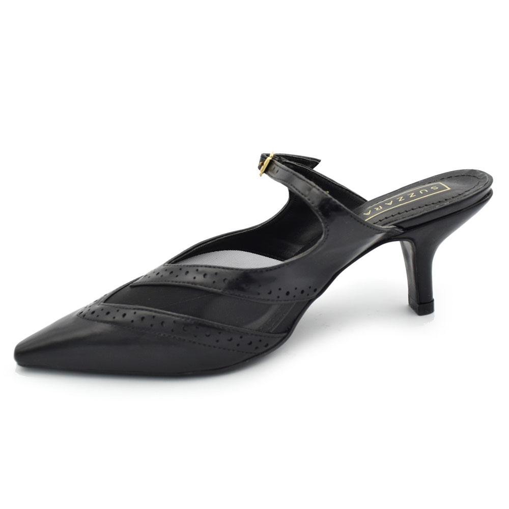 Tamanco de Salto Feminino Suzzara Preto 5
