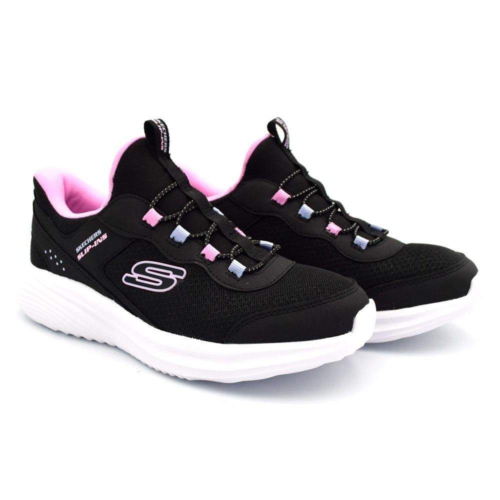 Tênis de Menina Skechers Bounder Pro Preto 2