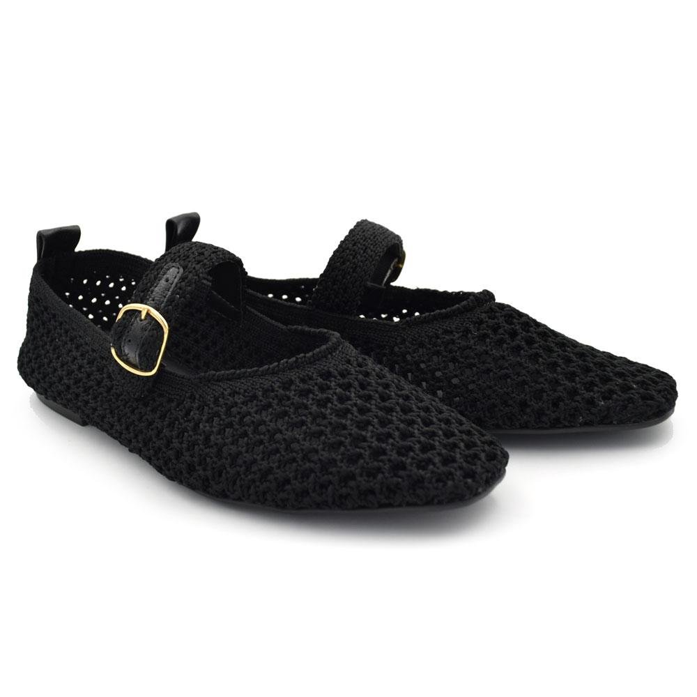 Sapatilha Mary Jane Feminina Suzzara 1053-2243 Preto 2