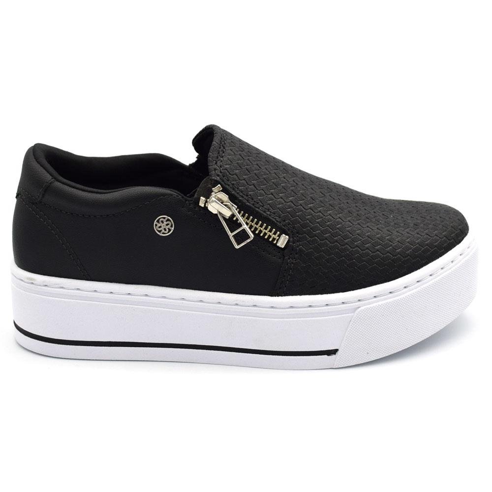 Tênis Slip On Feminino Ramarim  2697101 Preto 3