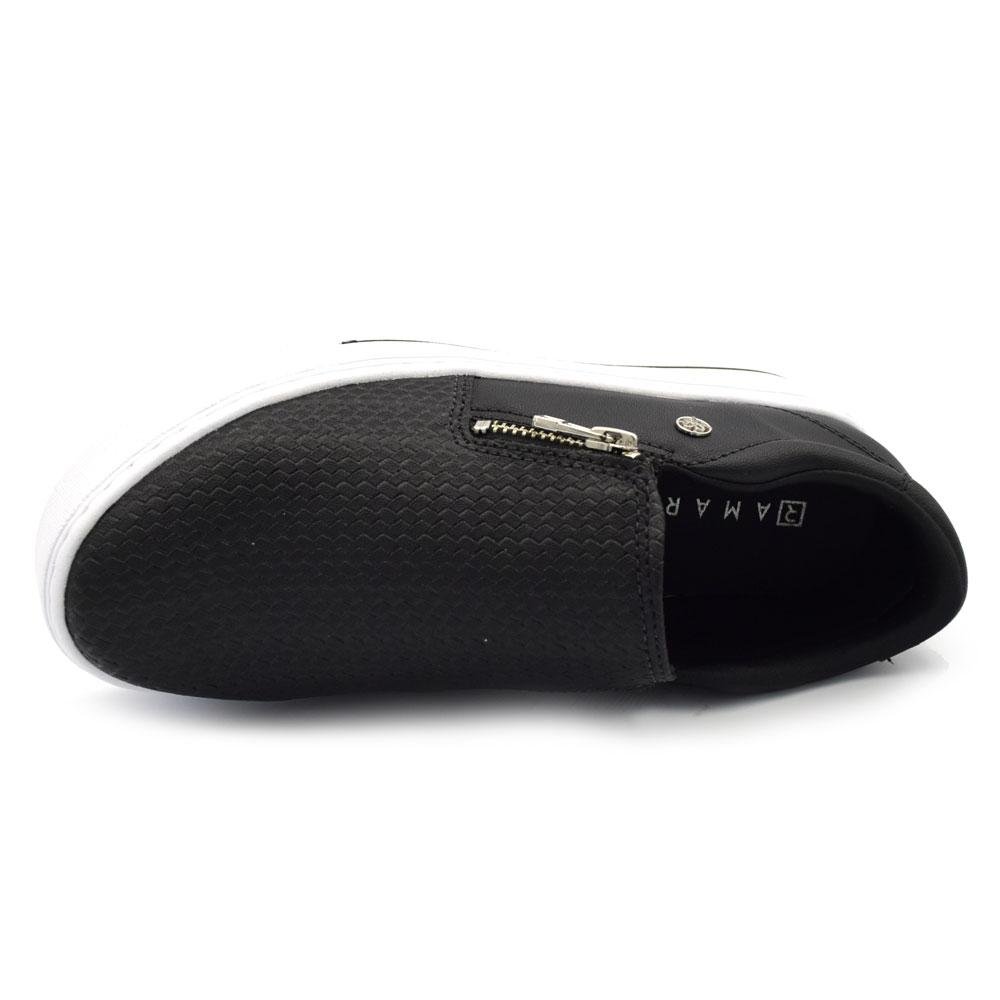 Tênis Slip On Feminino Ramarim  2697101 Preto 6