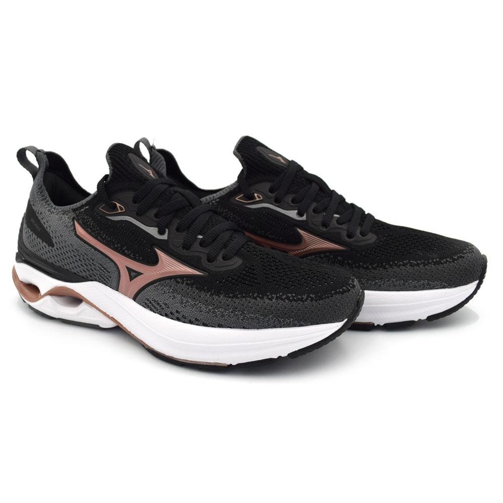 Tênis Feminino Mizuno Mirai 8 Preto 2