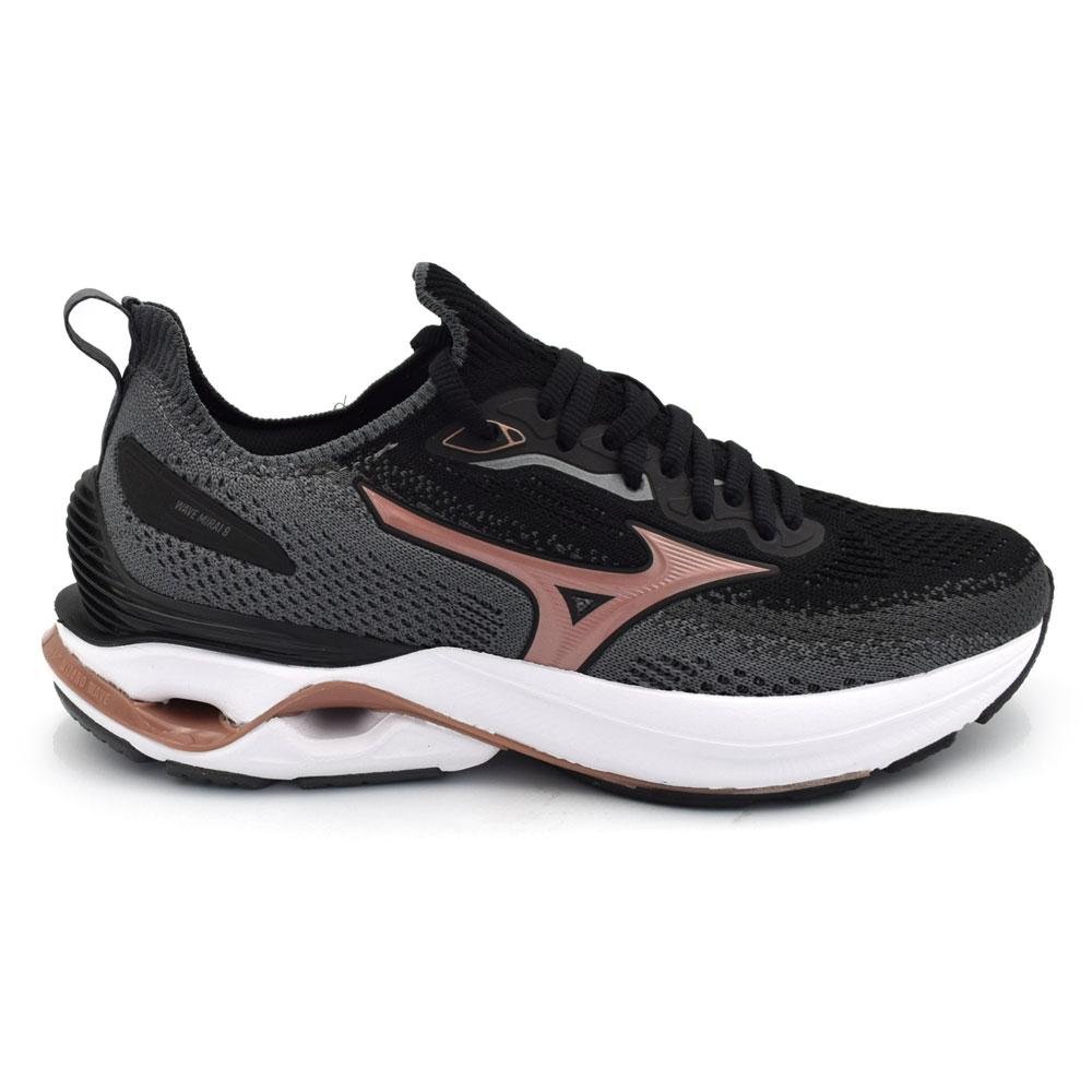 Tênis Feminino Mizuno Mirai 8 Preto 3