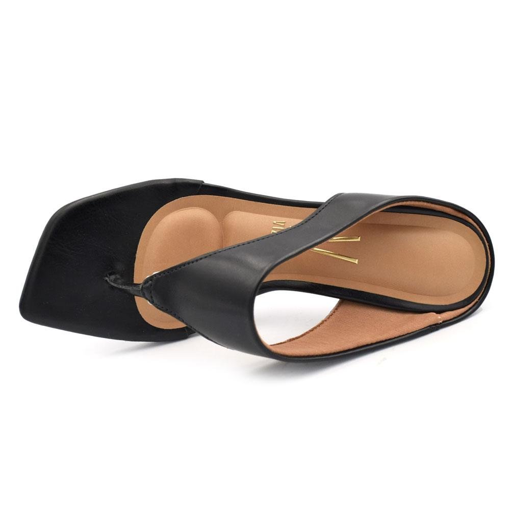 Tamanco de Salto Feminino Vizzano 6536.116.29918 Preto 6