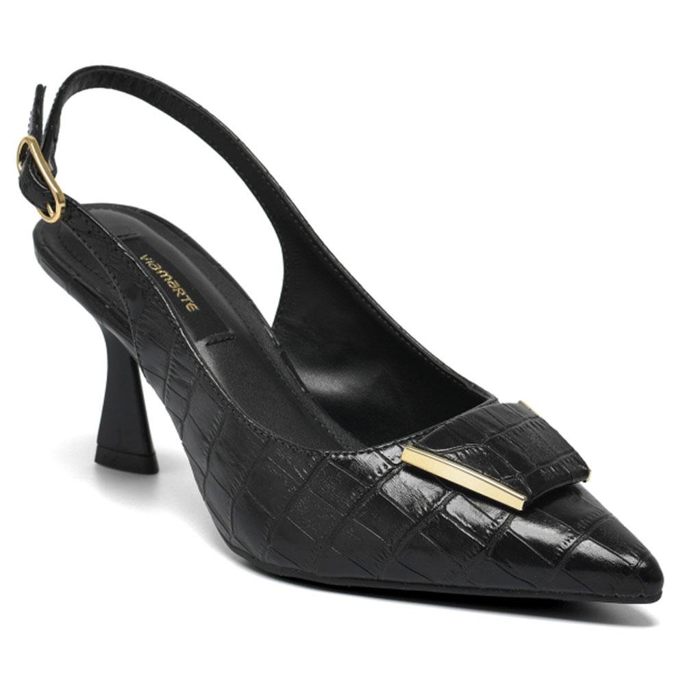 Scarpin Slingback Feminino Via Marte