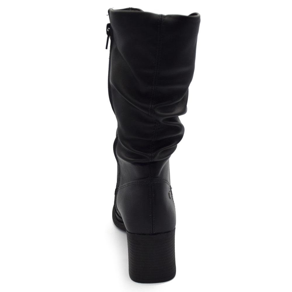 Bota de Cano Médio Feminina Mississipi Preto 4