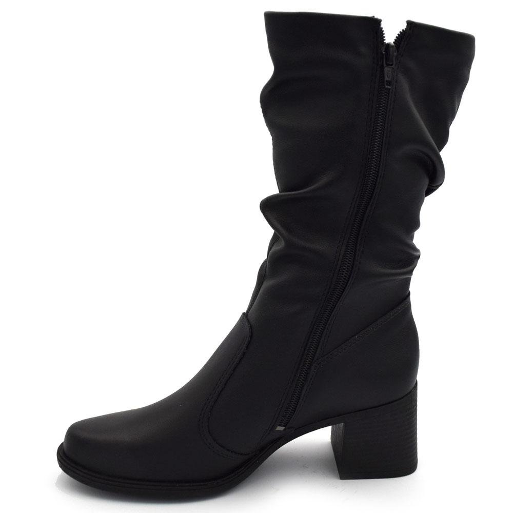 Bota de Cano Médio Feminina Mississipi Preto 5
