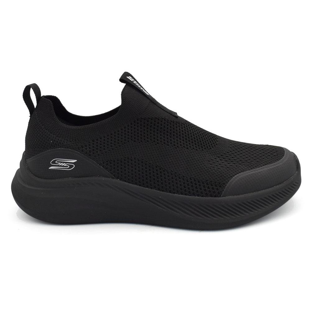 Tênis Masculino Skechers Bobs Moda Preto 3