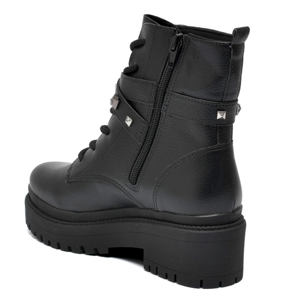 Coturno Feminino Via Marte 005-008-01 Preto 5