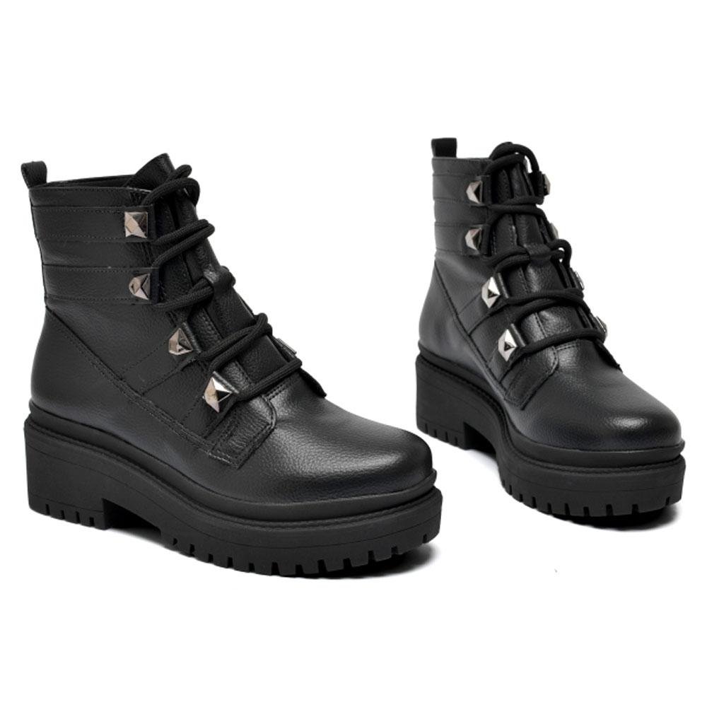 Coturno Feminino Via Marte 005-003-01 Preto 3