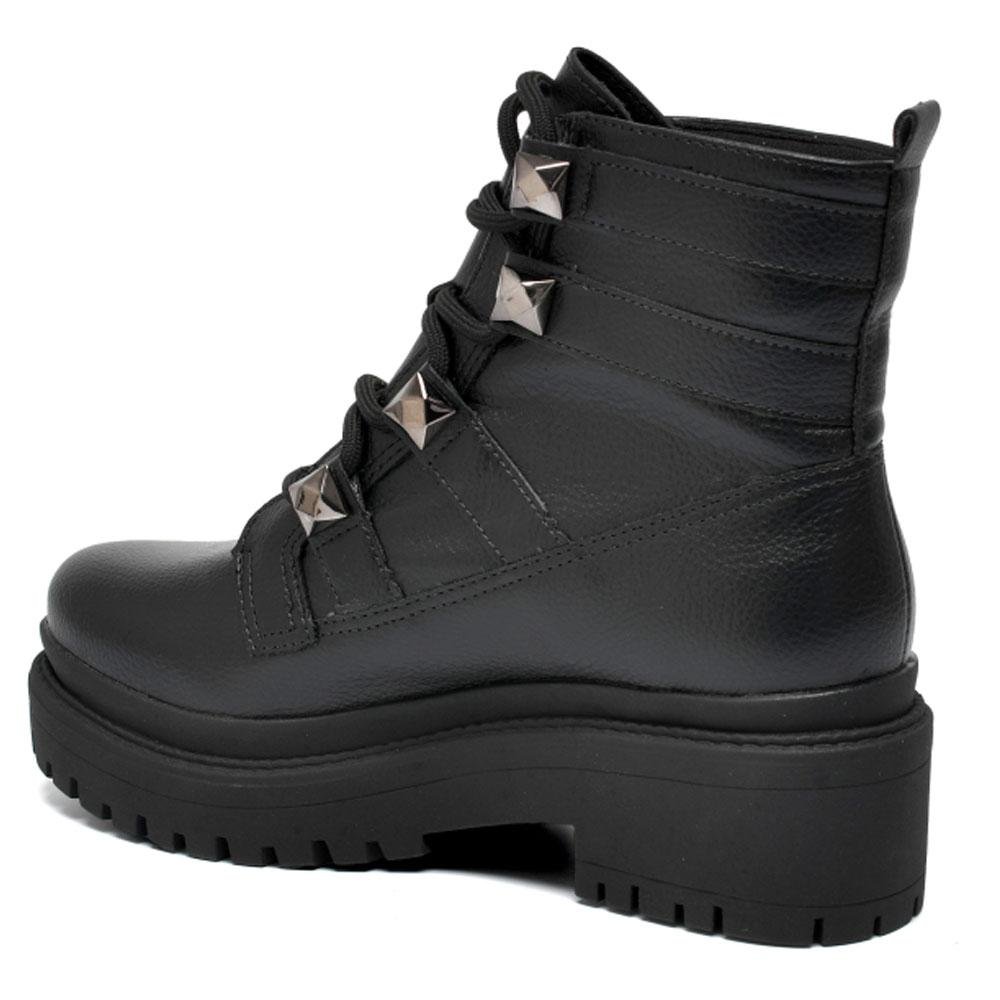 Coturno Feminino Via Marte 005-003-01 Preto 5