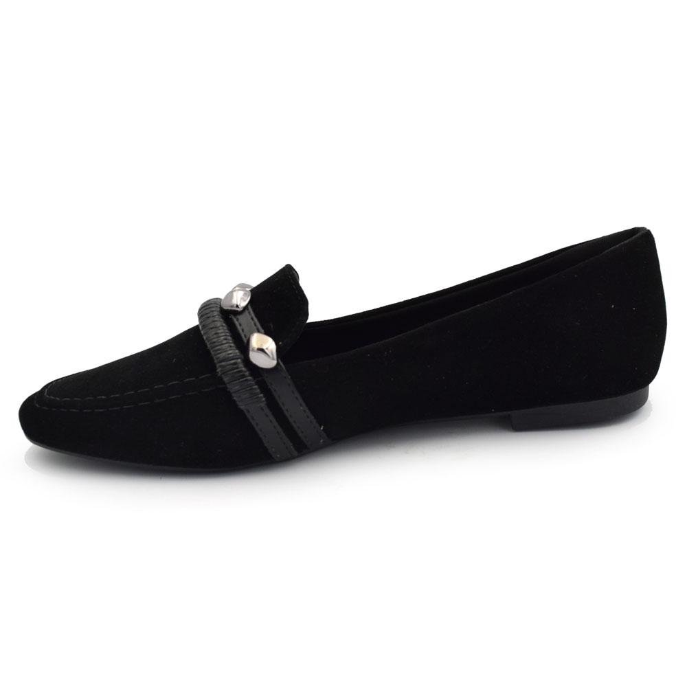 Mocassim Feminino Cazzualen  2262-4865 Preto 5