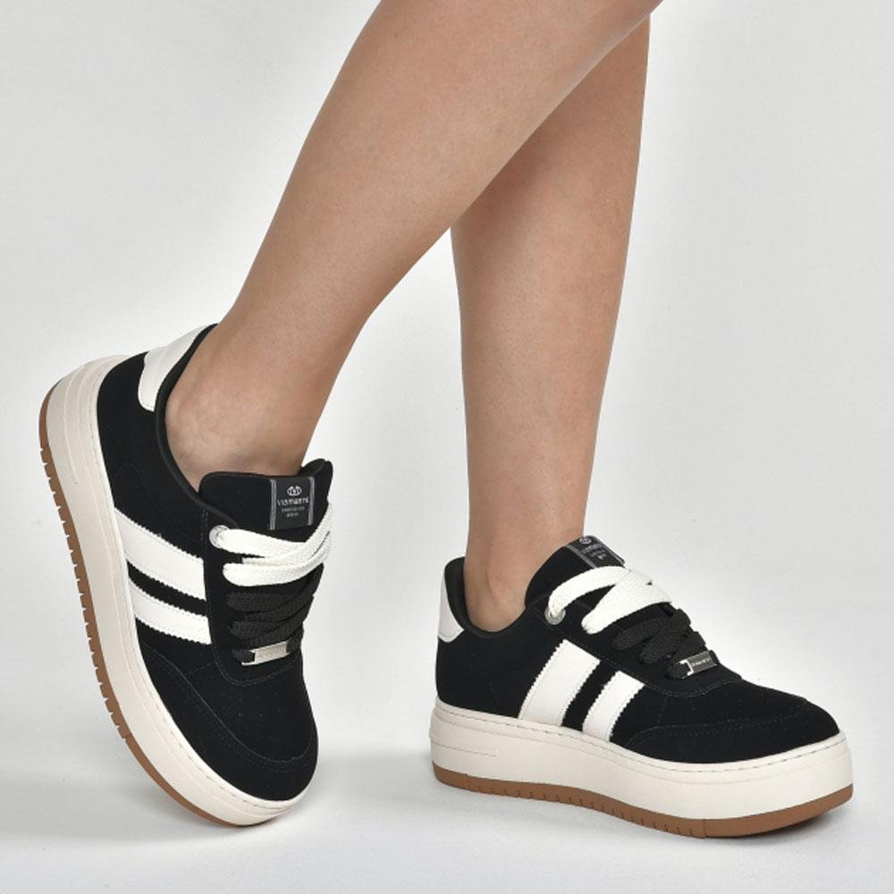 Tênis Casual Feminino Via Marte 233-004-06 Preto 2