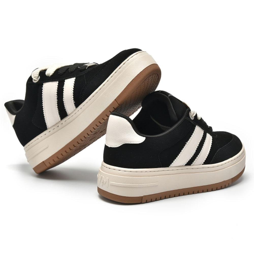 Tênis Casual Feminino Via Marte 233-004-06 Preto 4