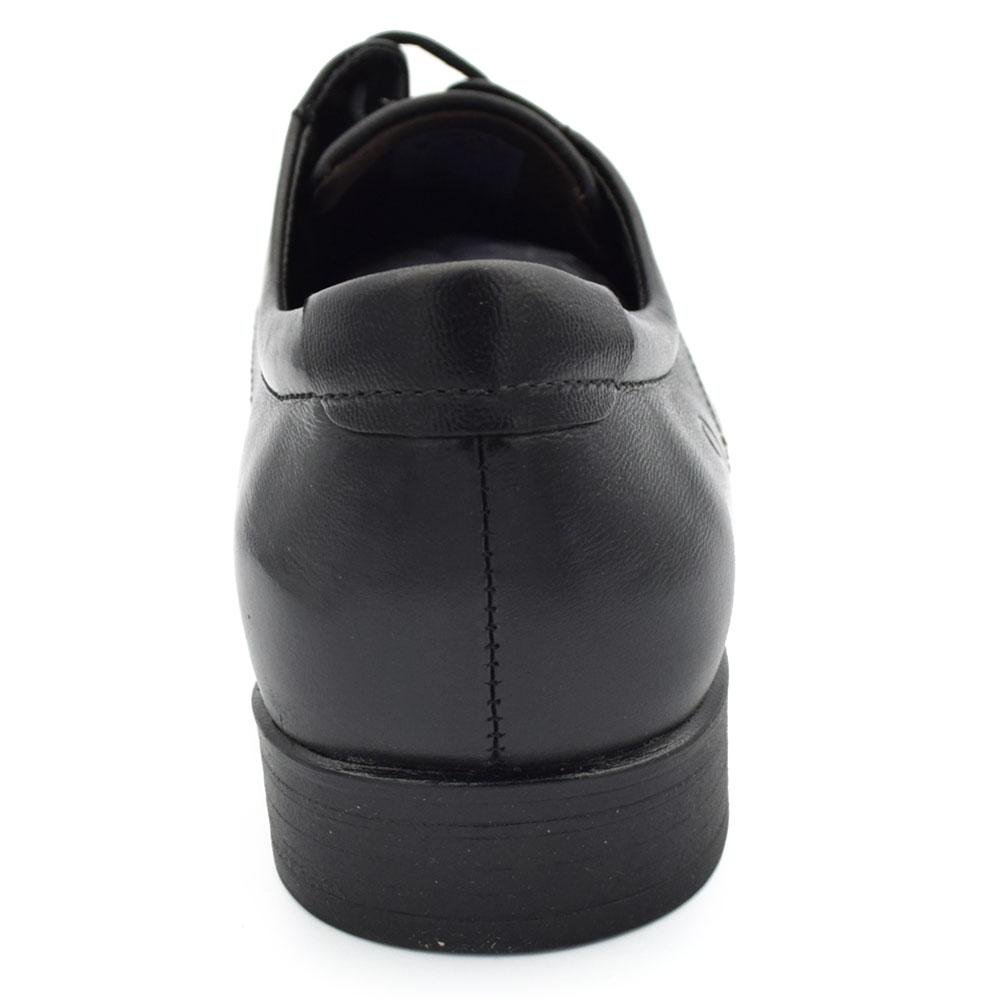 Sapato Social de Couro Masculino Democrata Unique Preto 4