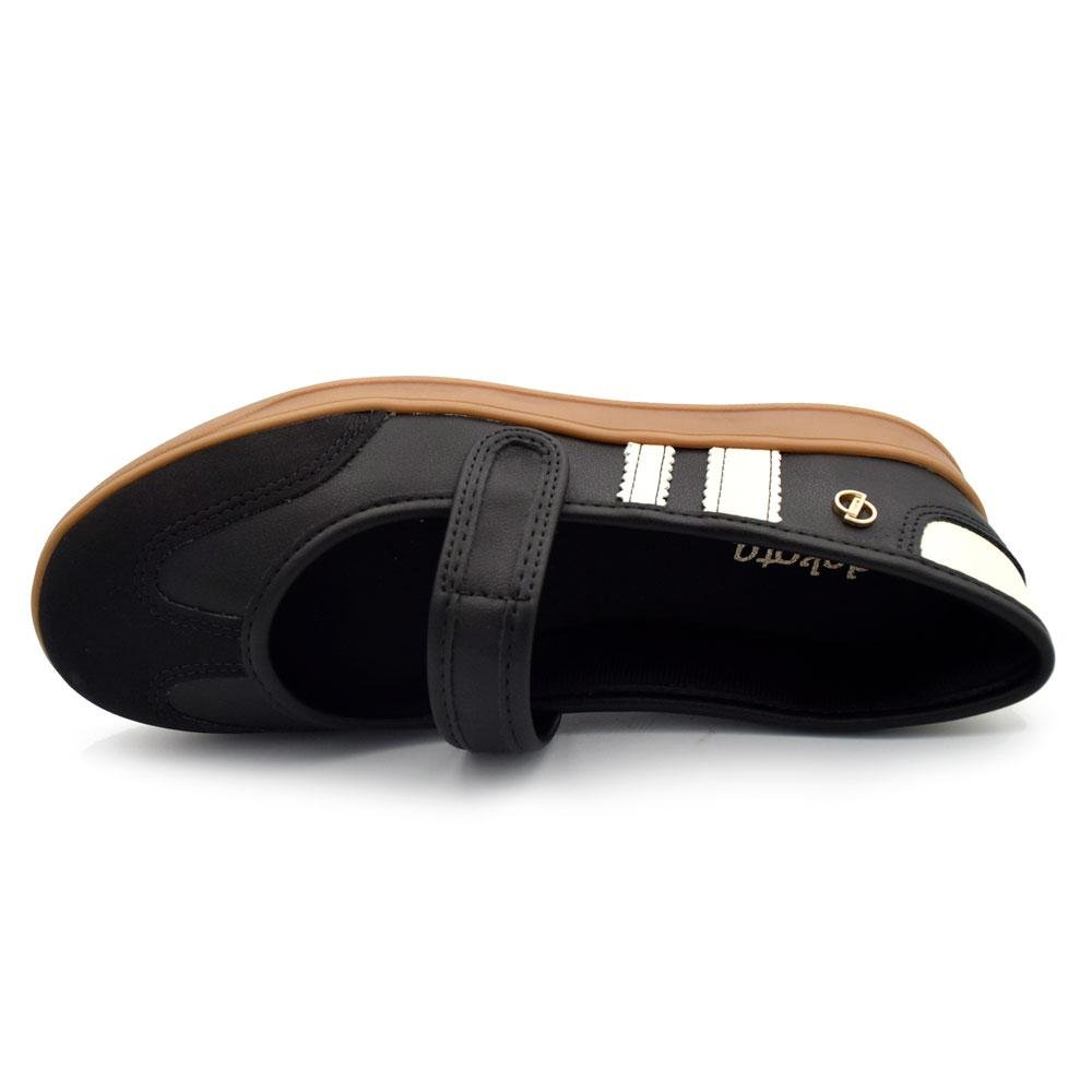Tênis Casual Feminino Dakota D0842 Preto 6