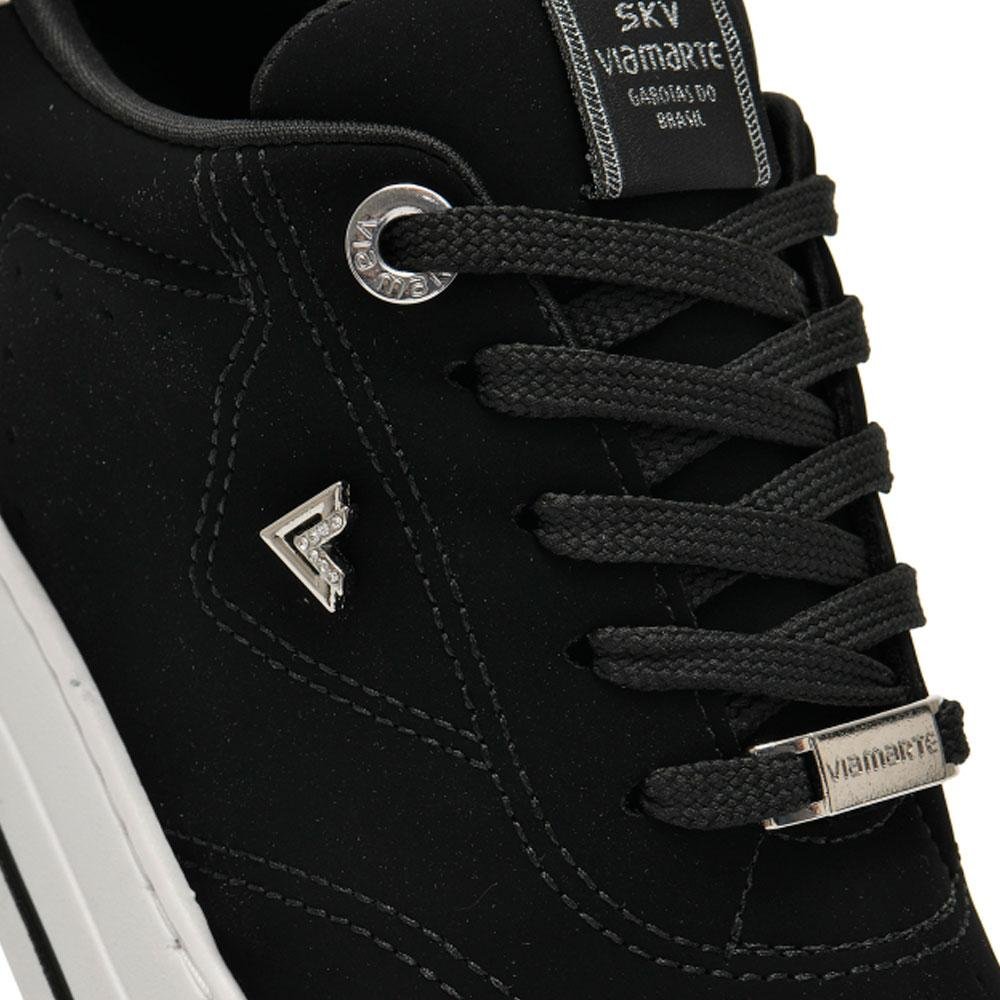 Tênis Casual Feminino Via Marte Preto 2