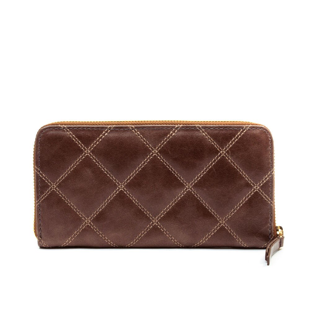 Carteira Linna Couro Marrom Cecconello C2931-4 Marrom 3