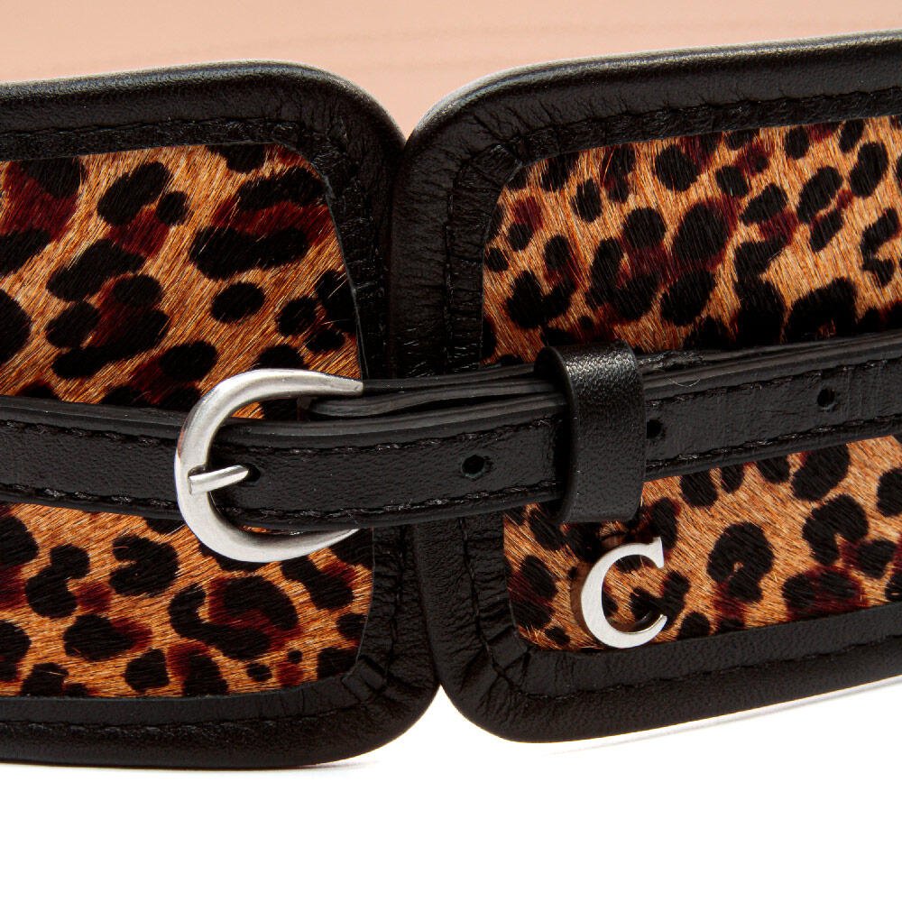 Cinto Couro Leopardo Cecconello C2945-7 Onça 3