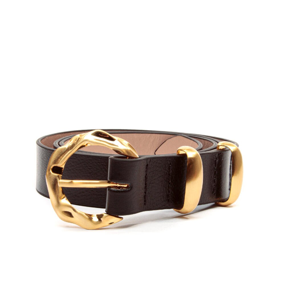 Cinto Amber Couro Preto Cecconello C2946-4 Preto 4