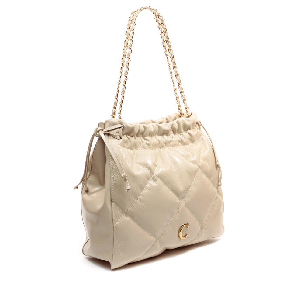 Bolsa Talia Couro Off White Cecconello C2927-5 Off White 3