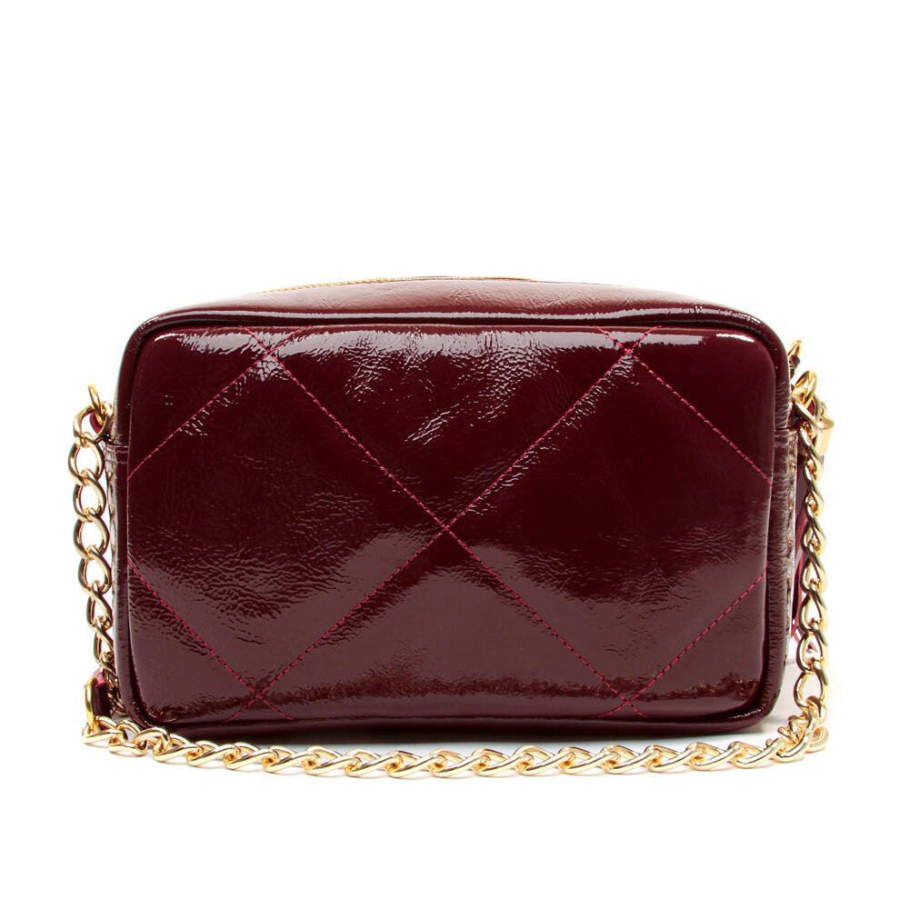 Bolsa Adelle Couro BordÔ Cecconello C2949-3 Bordô 4