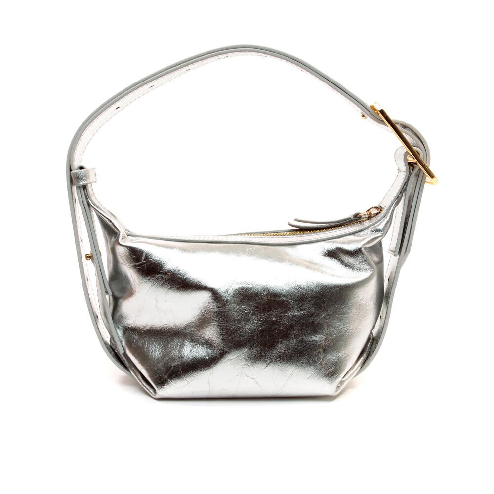 Bolsa Izza Couro Prata Cecconello C2911a-3 Prata 4