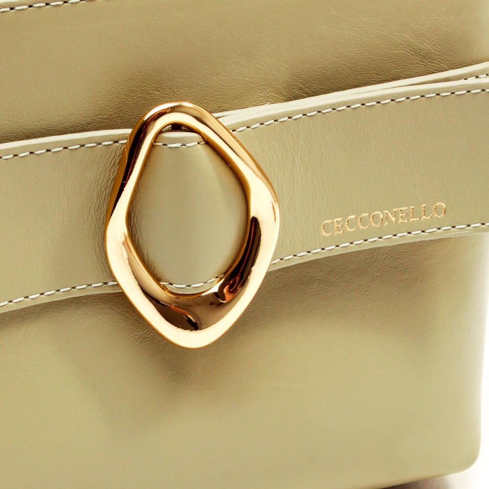 Bolsa Alba Couro Verde Cecconello C2954-4 Verde 5