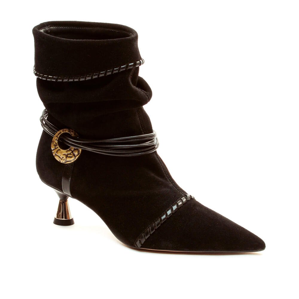 Bota Couro Preto Cano Curto Cecconello 2620001-1 Preto 3