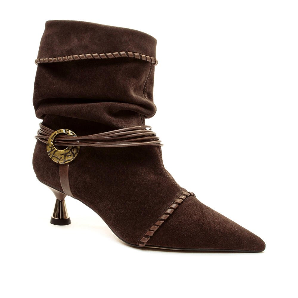 Bota Couro Marrom Cano Curto Cecconello 2620001-2 Marrom 3