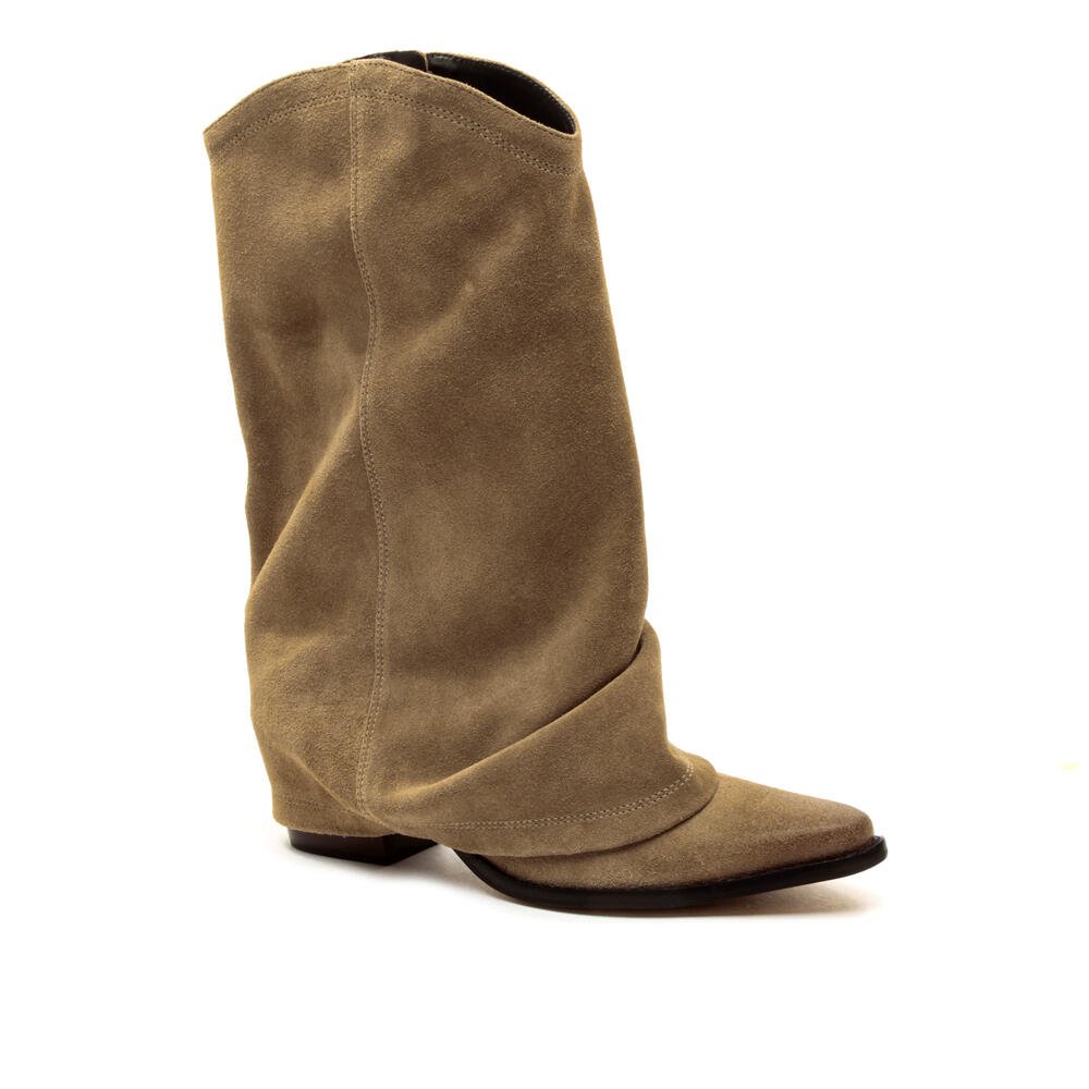 Bota Couro Marrom Cano Médio Cecconello 2619006-1 Marrom 3