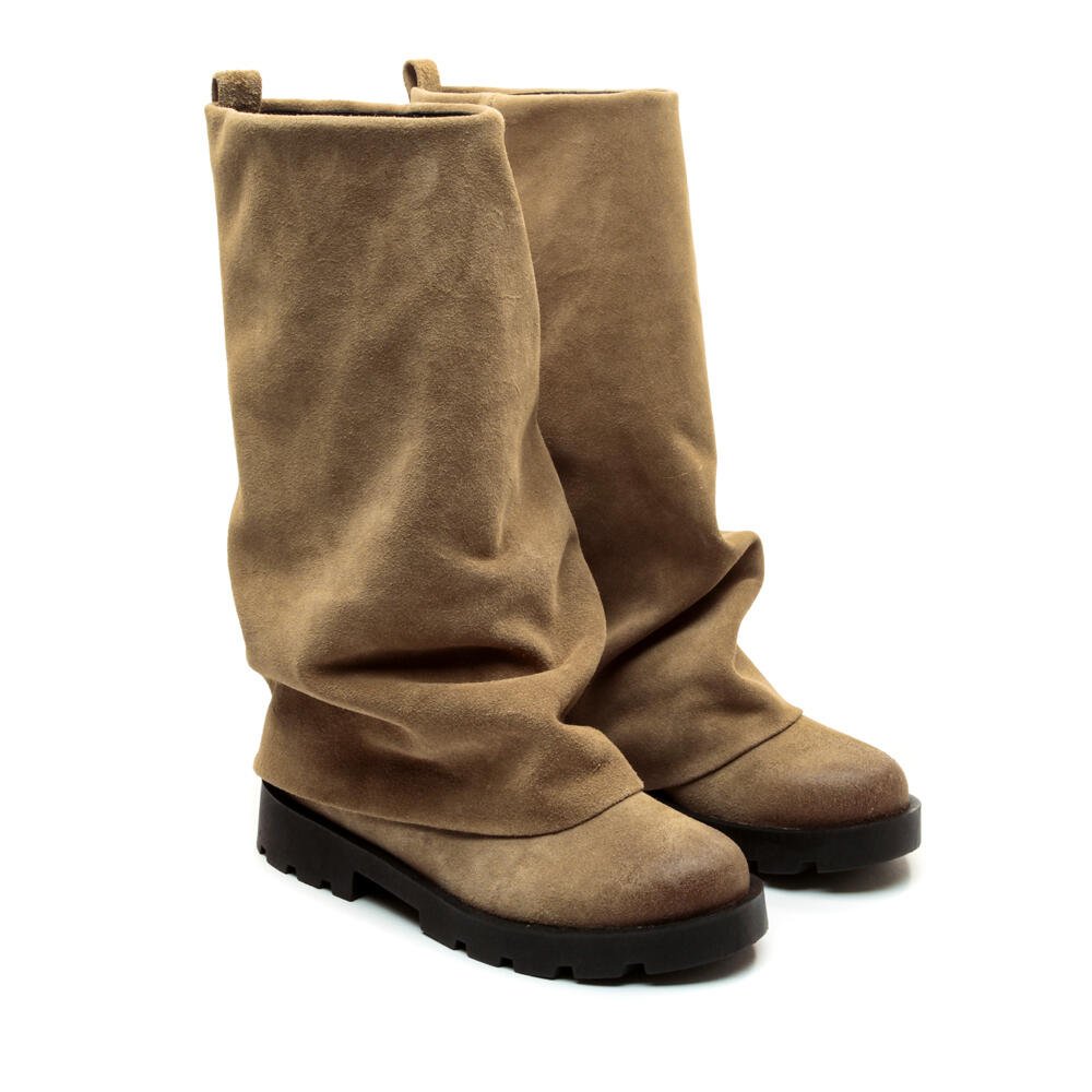 Bota Couro Marrom Cano Médio Cecconello 2622002-2 Marrom 5