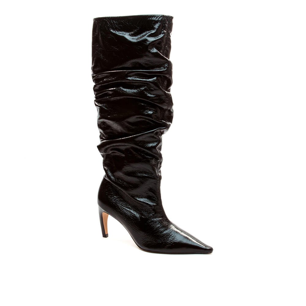 Bota Couro Preto Cano Longo Cecconello 2625001-1 Preto 3