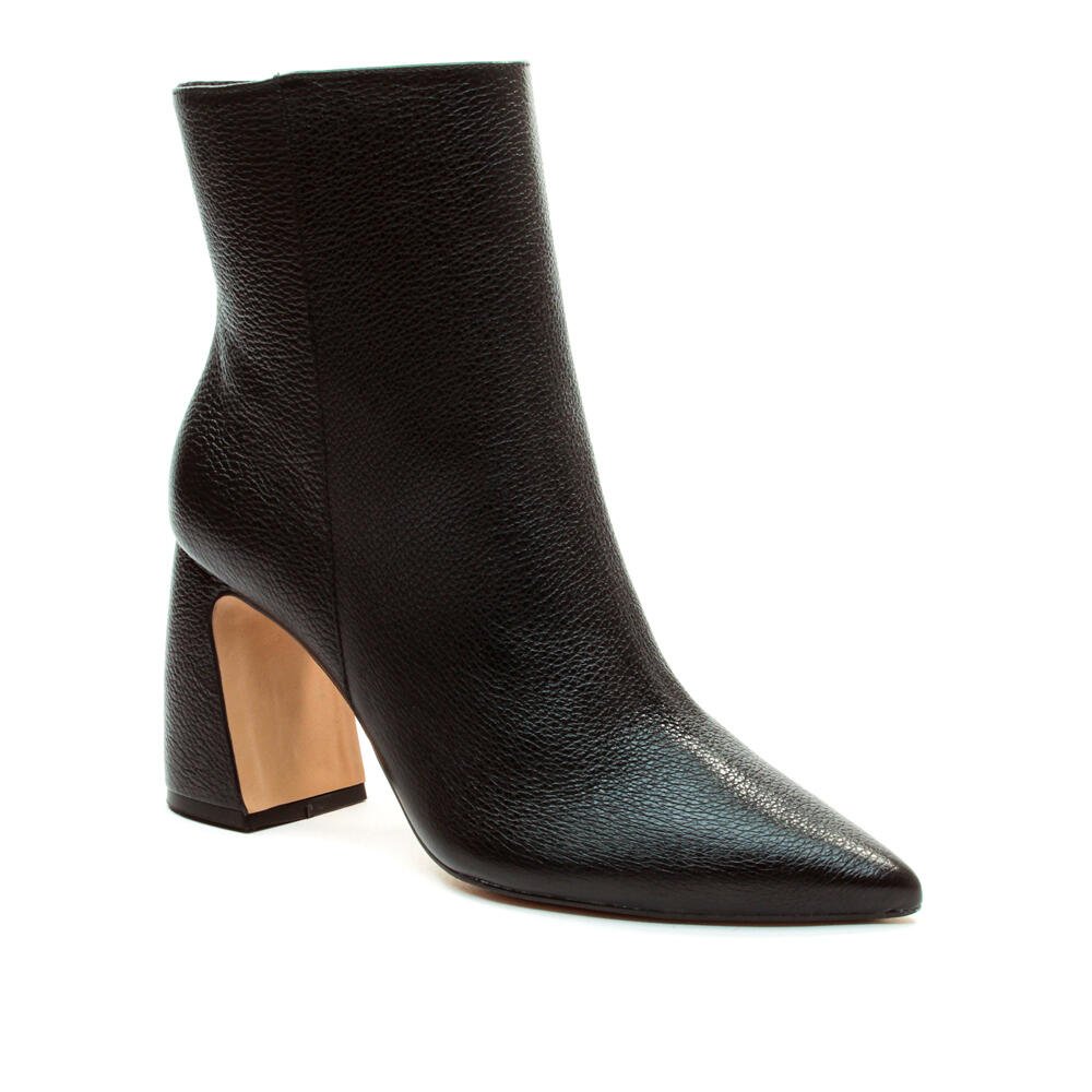 Bota Couro Preto Cano Curto Cecconello 2626001-3 Preto 3