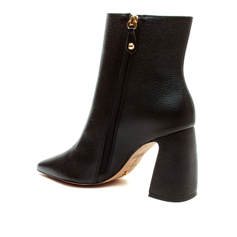 Bota Couro Preto Cano Curto Cecconello 2626001-3 Preto 4