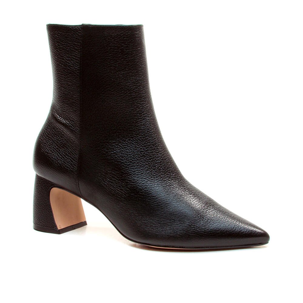 Bota Couro Preto Cano Curto Cecconello 2627001-18 Preto 2