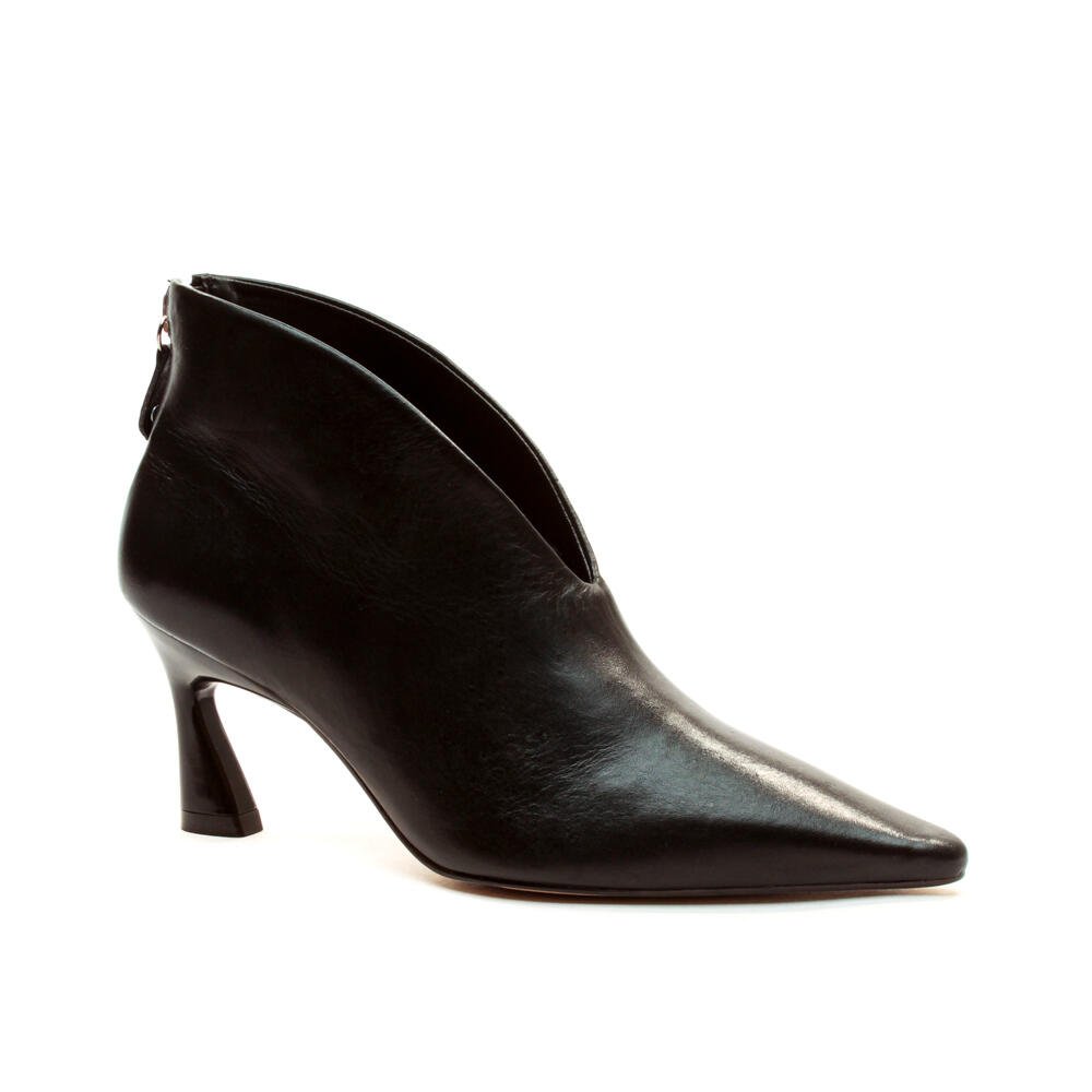 Bota Couro Preto Cano Curto Cecconello 2642001-1 Preto 3