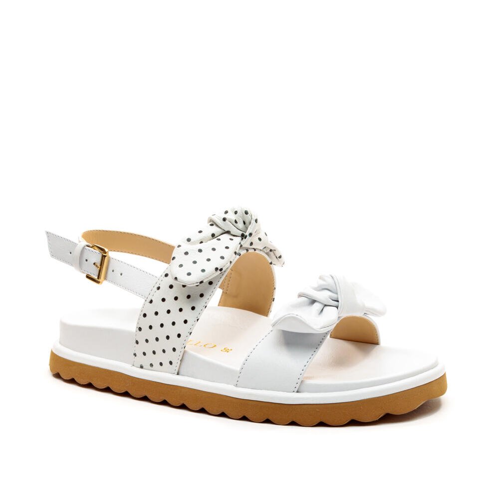 Sandália Papete Couro Branco Cecconello 2491013-2 Branco 3