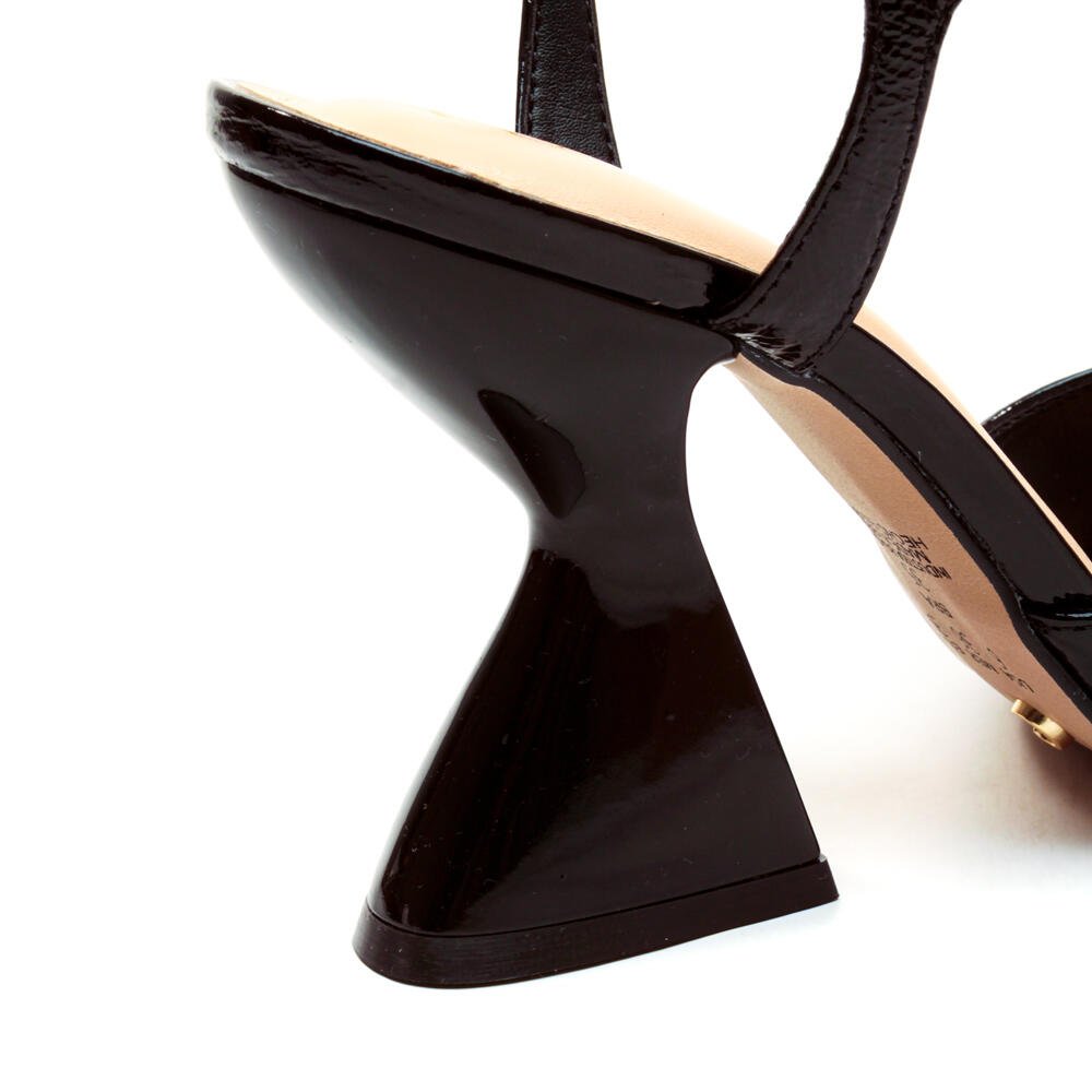 Sandália Couro Preto Salto Alto Cecconello 2701001-3 Preto 5