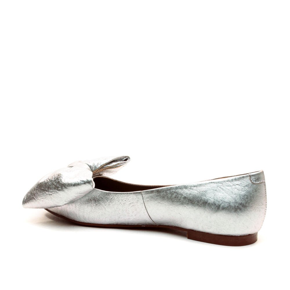 Sapatilha Couro Prata Cecconello 2408005-11 Prata 4