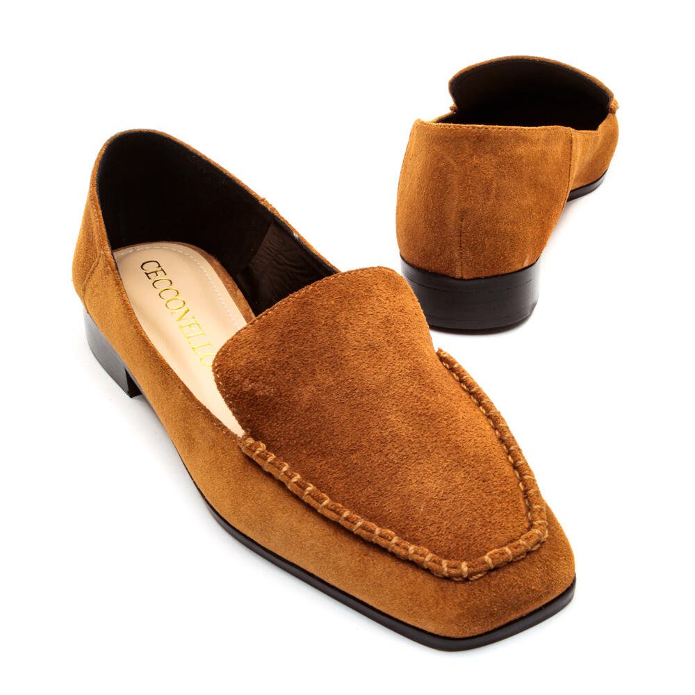 Mocassim Couro Marrom Cecconello 2623001-4 Marrom 5