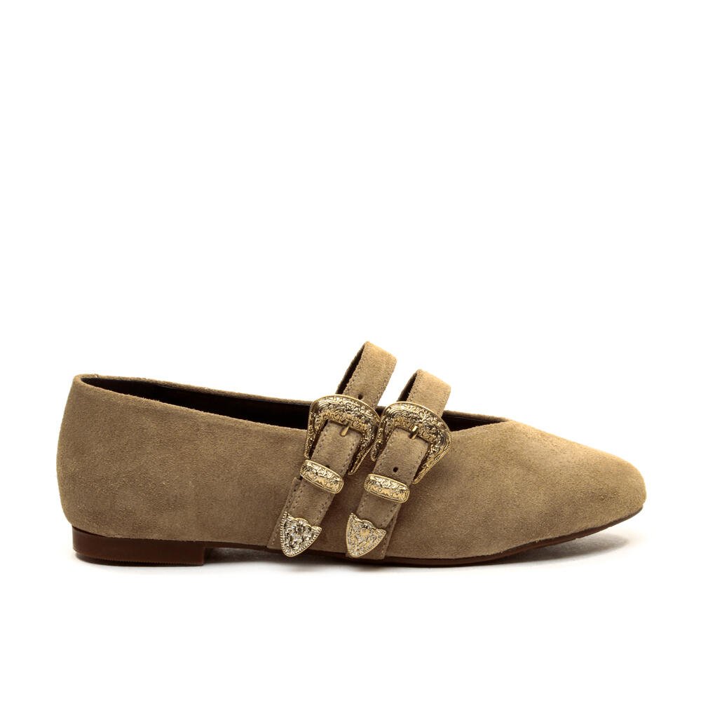 Sapatilha Couro Marrom Cecconello 2635002-1