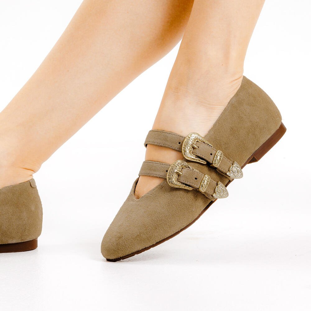 Sapatilha Couro Marrom Cecconello 2635002-1 Marrom 2