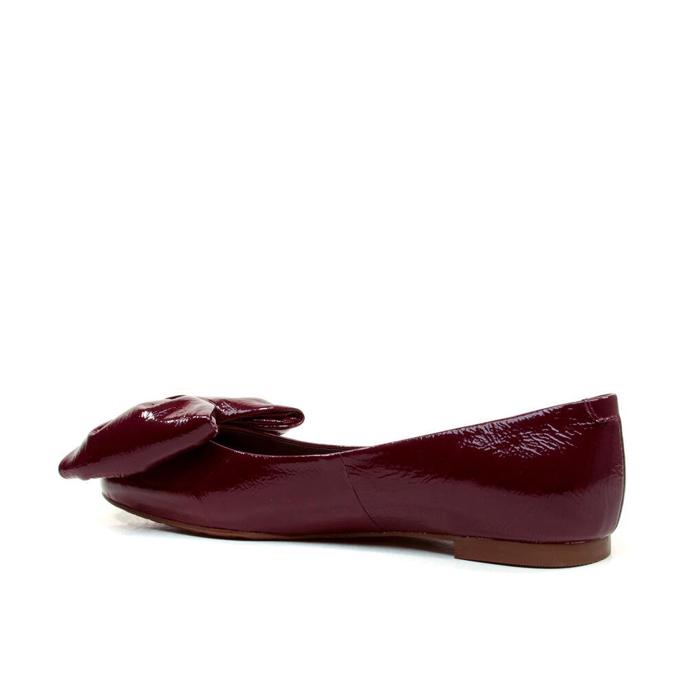 Sapatilha Couro Bordô Cecconello 2408005-15 Bordô 3