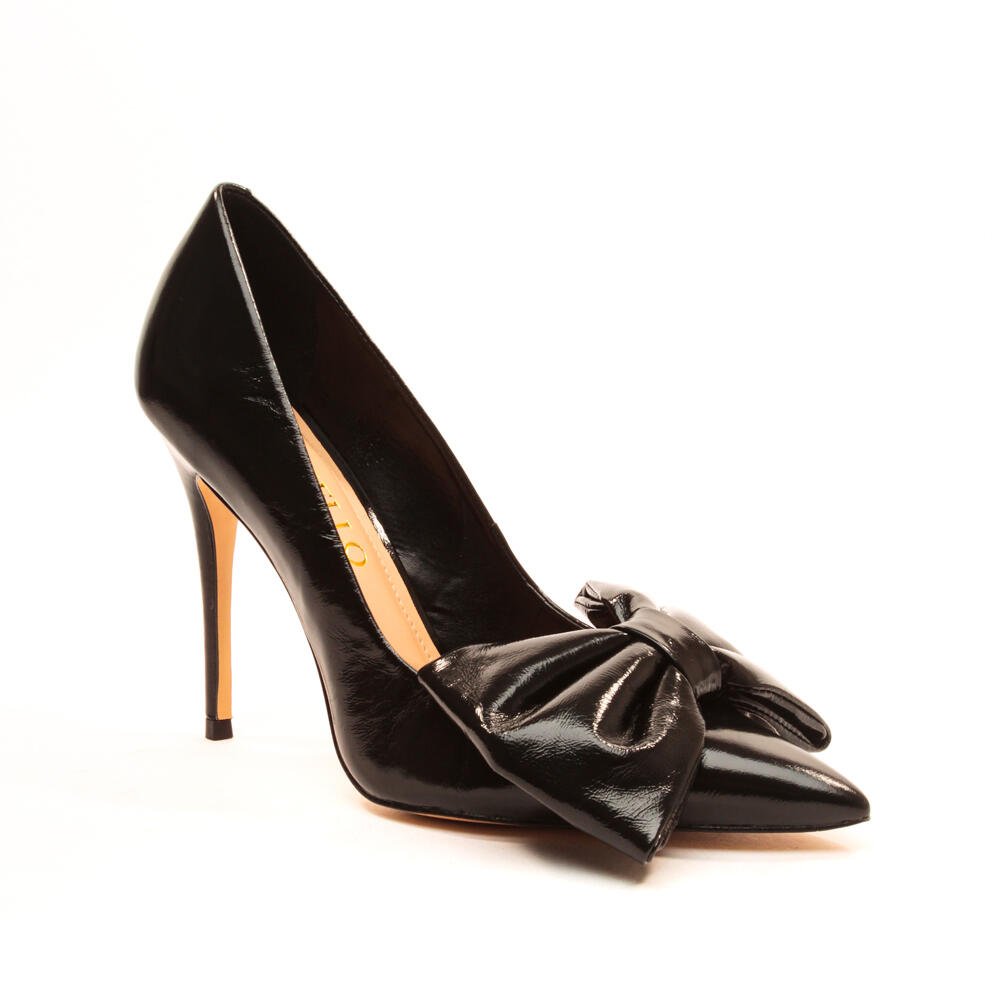Scarpin Couro Preto Salto Alto Cecconello 2396004-3 Preto 2