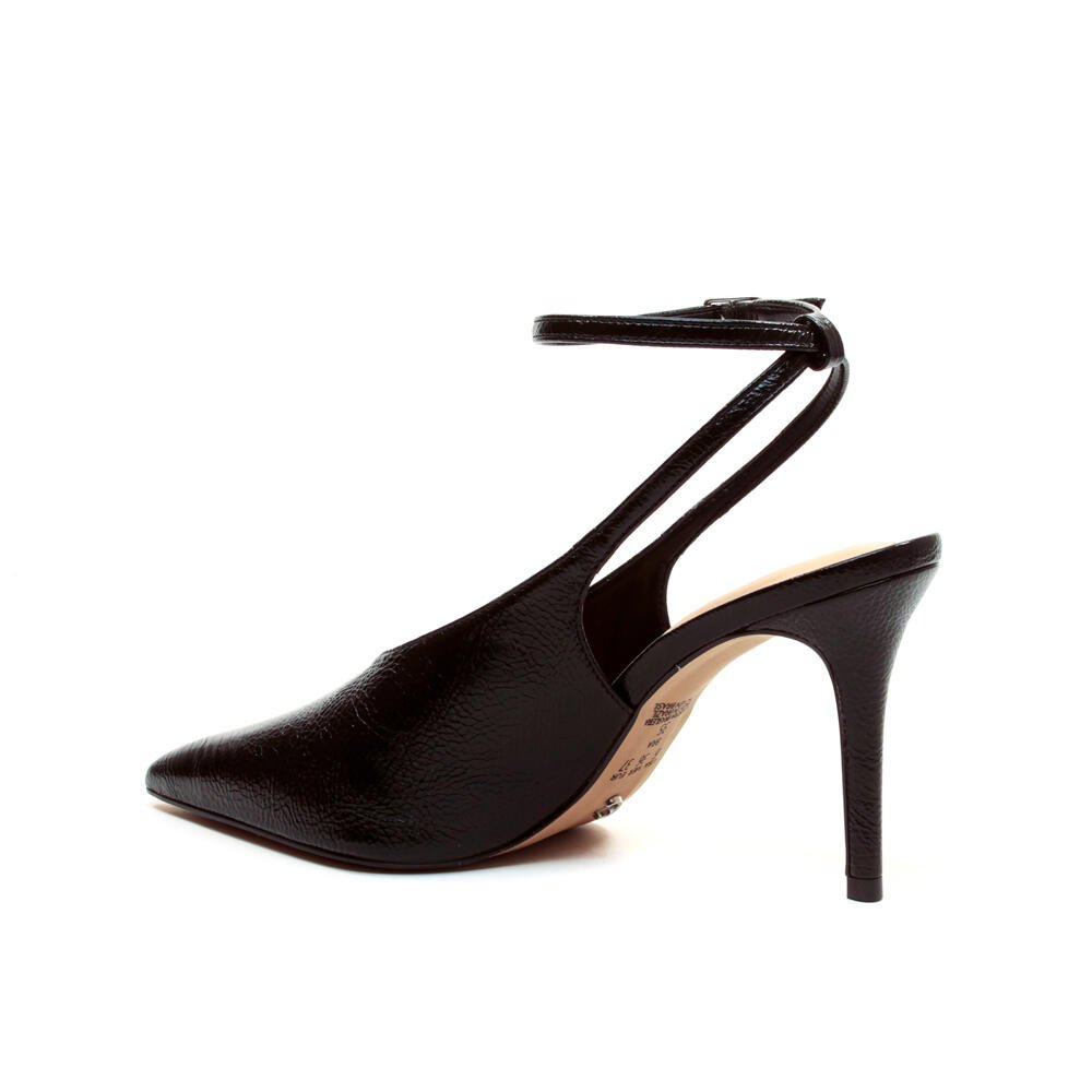 Slingback Preto Salto Alto Cecconello 2643001-3 Preto 4